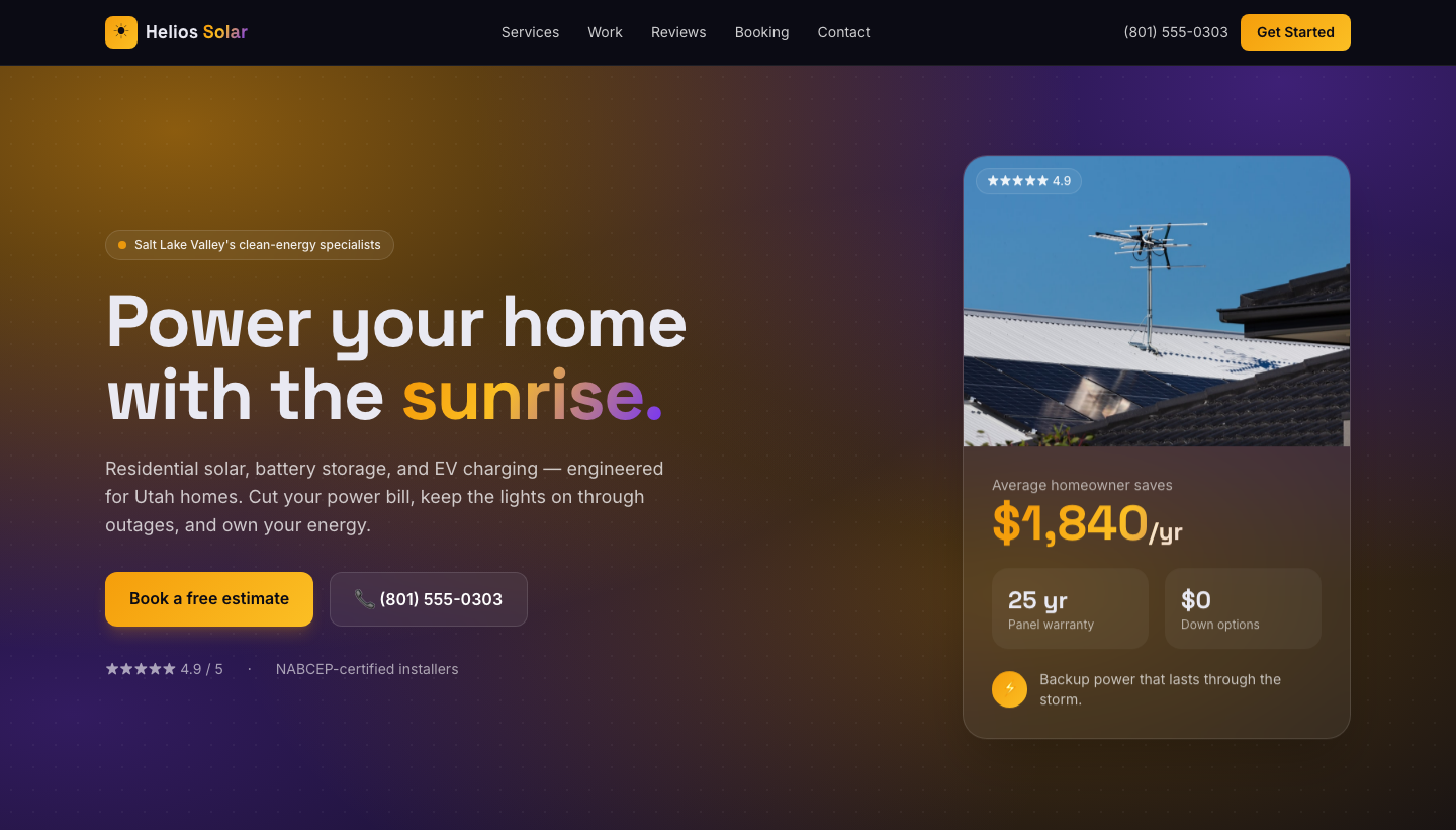 Helios Solar & Energy